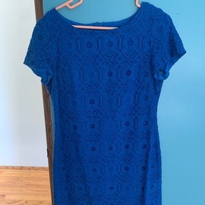 Blue Lace Dress